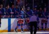 Rangers fans boo Chris Drury during USA Olympic gold ceremony