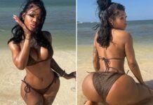 Summer Walker — Fun In Fendi Bikini Beach Babe Pics!