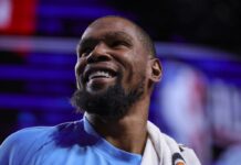 Kevin Durant isn’t interested in ‘Twitter nonsense’ after alleged burner controversy