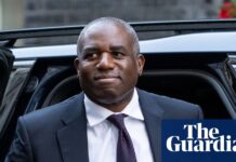 David Lammy lifts cap on court sitting days in effort to cut backlog of cases