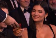 Kylie Jenner’s very awkward BAFTAs night – missing red carpet to squirming at jokes