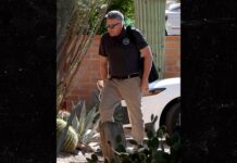 Law Enforcement Agents at Annie Guthrie’s House Amid Search For Nancy