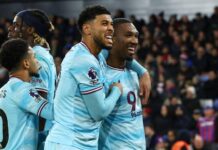 Premier League round-up: Aston Villa leave it late as Burnley stun Palace