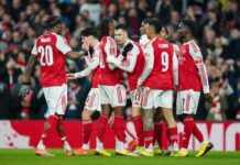 Arsenal 4-0 Wigan: Report, result and goals as Gunners make history with first-half demolition
