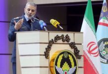 Iran’s military chief warns US will bear responsibility for any regional war