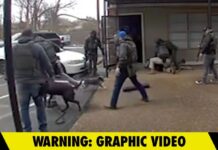 U.S. Marshal Kicks Small Dog Twice in Shocking Video Taken During Arrest