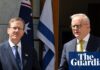 Anthony Albanese raises bulldozed Australian war graves with Israeli president