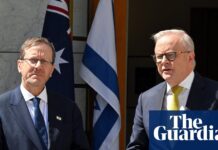 Anthony Albanese raises bulldozed Australian war graves with Israeli president