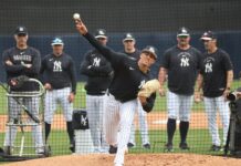 Carlos Lagrange has a 103 mph answer to Aaron Judge in stiff Yankees test