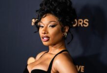 Megan Thee Stallion Shows Off Curves Getting Fitted For Roberto Cavalli Dress