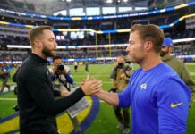 Rams announce Kliff Kingsbury as assistant head coach as Robert Woods joins the staff