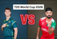 AUS vs OMA, T20 World Cup 2026 Match Prediction: Who will win today’s game between Australia and Oman?