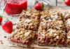 Strawberry Oat Bars