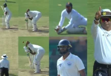 WATCH: Auqib Nabi falls in unusual fashion to Prasidh Krishna in Ranji Trophy Final 2026