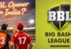 Big Bash League set for India debut as Cricket Australia explores plans to stage BBL 2026-27 opener in Chennai