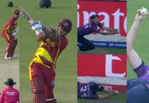 WATCH: Brandon McMullen plucks a screamer to remove dangerous Shimron Hetmyer | WI vs SCO, T20 World Cup 2026