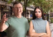 Dad Urges Daughter To Show Off High School Spanish With Guy On Street Speaking Spanish