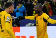 Borussia Dortmund 2-0 Atalanta: Hosts put one foot in Champions League last 16