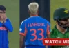 WATCH: Hardik Pandya’s early blow rocks Pakistan as Sahibzada Farhan falls for duck during IND vs PAK T20 World Cup 2026 clash