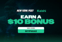 Kalshi promo code NYPMAX: Trade $10, get $10! for USA vs. Denmark