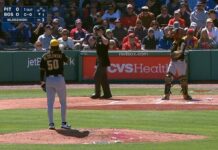 Umpire has rough game with five straight calls overturned on ABS