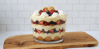 Easy Berry Trifle Recipe