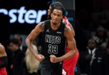 Nets’ Noah Clowney a late scratch after tweaking left ankle