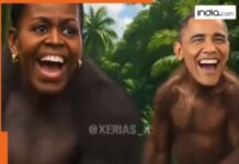 Trump posts AI video of Barack and Michelle Obama depicted as monkeys; draws flak from all quarters: Watch video here
