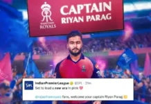 Fans react as Riyan Parag appointed captain of Rajasthan Royals ahead of IPL 2026