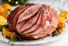 Spiral Ham with Honey Orange Glaze