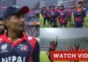 WATCH: Nepal players salute Wankhede crowd with lap of honour after heartbreaking T20 World Cup 2026 loss to England