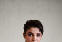 Samantha Ruth Prabhu wore an all-black Krésha Bajaj ensemble for Vogue Values: Women of Excellence