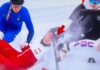 Olympic Skater Takes Blade to Face During Race at Winter Games, Gruesome Injury