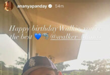 Ananya Panday Wishes Rumoured Beau Walker Blanco on Birthday Calls Him the Best