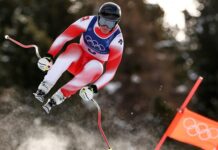 Swiss skier Franjo von Allmen wins first gold medal of Milano Cortina Games