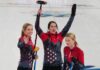 U.S. women’s curling team slides to victory over Canada in an Olympic first