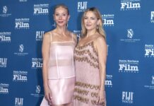 Gwyneth Paltrow, Kate Hudson look pretty in pink at Santa Barbara film fest