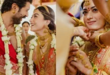 Rashmika Mandanna Flaunts Her Square Cut Diamond Ring As She Gets Married To Vijay Deverakonda
