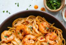Bang Bang Shrimp Pasta