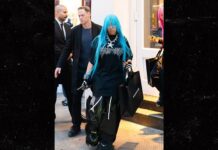 North West’s Neon Takeover With Friends at Alexander Wang in NYC