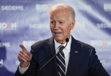Biden accuses Trump of erasing history and squandering US leadership role on global stage: ‘Dark days’