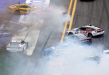 Big One strikes, roughly 20 cars involved in Daytona 500 crash