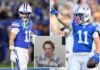 BYU says wide receiver Parker Kingston charged with felony rape is no longer a student there