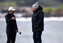 Collin Morikawa weathers controversial 18th hole ice-out to win at Pebble Beach
