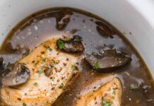 Crockpot Chicken Marsala