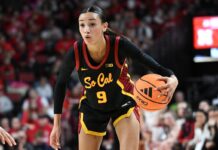 Freshman phenom Jazzy Davidson lifts surging USC past Indiana