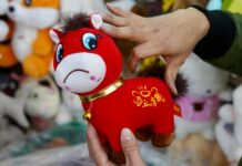 How an accidental “crying horse” became a viral Lunar New Year trend