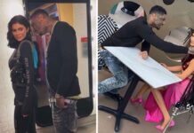 Blueface Chokes Wax Statue of Zendaya, on Video