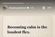 âœBeing Calm Is The Loudest Flexâ – Deepika Padukone Shares Post Amid The White Lotus Casting Reports