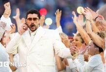 Bad Bunny piles on Puerto Rican patriotism at Super Bowl half-time show